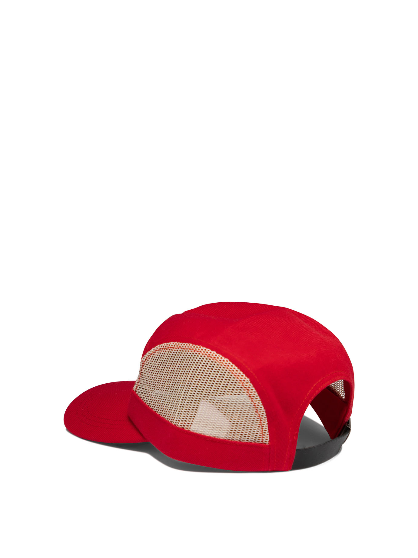 BRAIN DEAD Red Cap with mesh panels